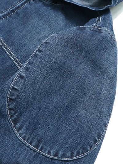 画像6: 【送料無料】INTERBREED MASH UP DENIM HOODIE BLACK