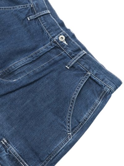 画像3: 【送料無料】INTERBREED ENGINEER DENIM CARGO PANTS INDIGO