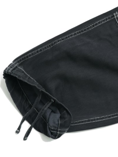 画像7: 【送料無料】INTERBREED ENGINEER DENIM CARGO PANTS BLACK