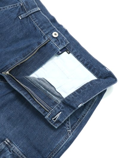 画像4: 【送料無料】INTERBREED ENGINEER DENIM CARGO PANTS INDIGO