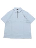 DICKIES RANCH QUARTER ZIP S/S SHIRT SKYWAY