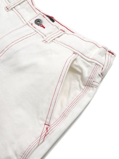 画像4: DICKIES 14 LOOSE DENIM PAINTER SHORT EGRET