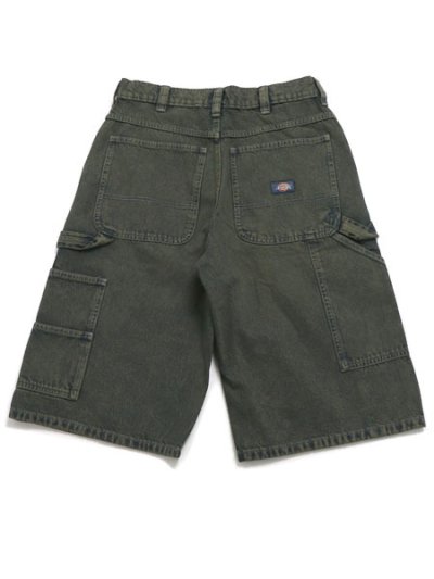 画像2: DICKIES 14 LOOSE DENIM PAINTER SHORT G.TONE FADE