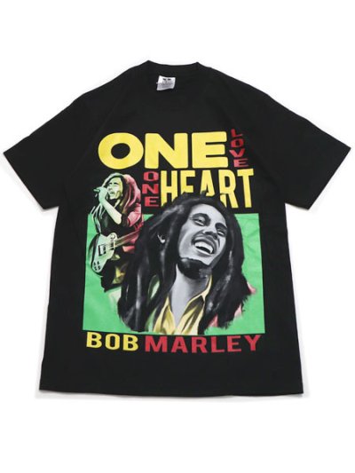画像1: STREET WEAR SUPPLY BOB ONE LOVE ONE HEART TEE