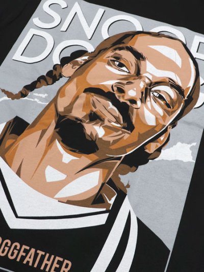 画像3: STREET WEAR SUPPLY SNP THA DOGGFATHER PORTRAIT TEE