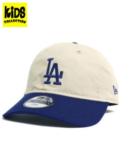 画像1: 【KIDS】NEW ERA CHILD 9TWENTY 2-TONE DODGERS STONE/DRYL