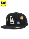 【KIDS】NEW ERA YOUTH 9FIFTY FLOWER EMBROIDERY DODGERS