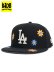 画像1: 【KIDS】NEW ERA YOUTH 9FIFTY FLOWER EMBROIDERY DODGERS (1)