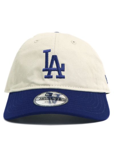 画像2: 【KIDS】NEW ERA CHILD 9TWENTY 2-TONE DODGERS STONE/DRYL