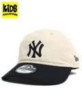 【KIDS】NEW ERA CHILD 9TWENTY 2-TONE YANKEES STONE/BLK