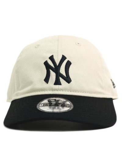 画像2: 【KIDS】NEW ERA CHILD 9TWENTY 2-TONE YANKEES STONE/BLK
