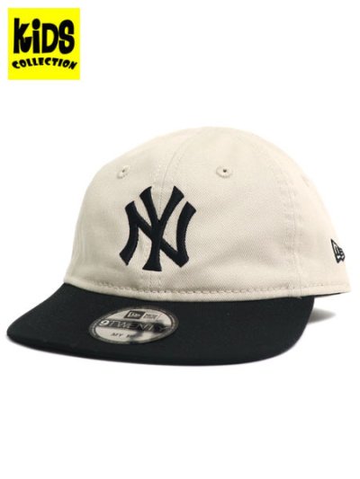 画像1: 【KIDS】NEW ERA MY 1ST 9TWENTY 2-TONE YANKEES STONE/BLK