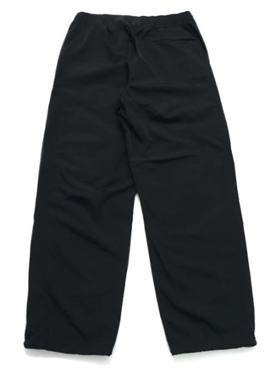 画像2: 【送料無料】REIGNING CHAMP CRINKLE NYLON RADAR RELAXED PANT BLACK