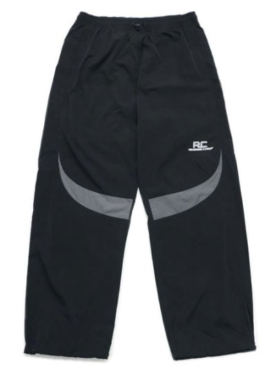 画像1: 【送料無料】REIGNING CHAMP CRINKLE NYLON RADAR RELAXED PANT BLACK