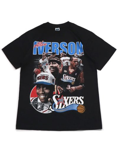 画像1: SIXERS IVERSON BOOTLEG TEE