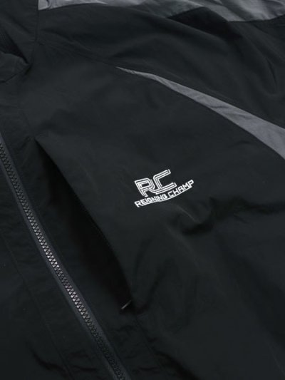 画像3: 【送料無料】REIGNING CHAMP CRINKLE NYLON RADAR JACKET BLACK