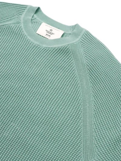 画像3: 【送料無料】REIGNING CHAMP SUPIMA KNIT ANTHEM CREW SWEATER SAGE
