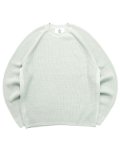 【送料無料】REIGNING CHAMP SUPIMA KNIT ANTHEM CREW SWEATER OYSTER