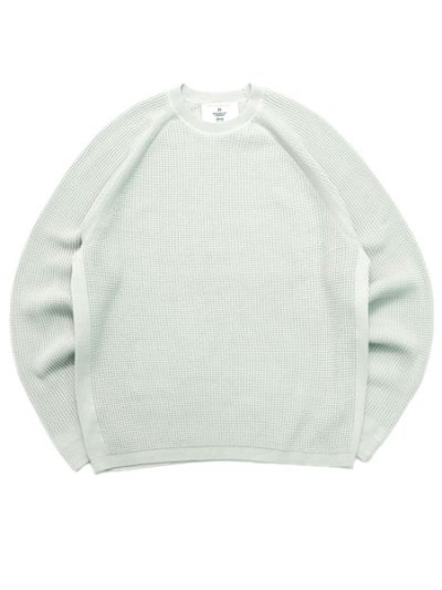 画像1: 【送料無料】REIGNING CHAMP SUPIMA KNIT ANTHEM CREW SWEATER OYSTER