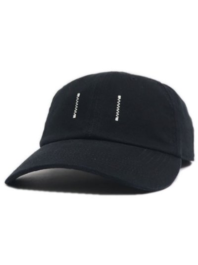 画像1: REIGNING CHAMP CHINO LOW PRO STRAPBACK CAP WASHED BLACK