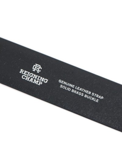 画像4: 【送料無料】REIGNING CHAMP IVY LEATHER BELT BLACK