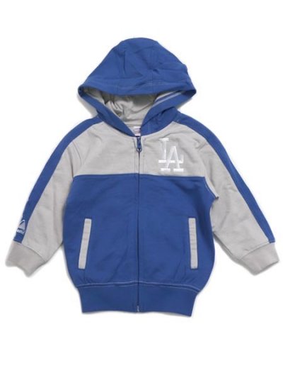 画像2: 【KIDS】MAJESTIC TODDLER FZ HOODIE PANT SET DODGERS