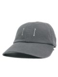 REIGNING CHAMP CHINO LOW PRO STRAPBACK CAP WASHED GREY