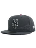 NEW ERA 59FIFTY 2025 CITY CONNECT METS GRAPHITE