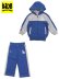 画像1: 【KIDS】MAJESTIC TODDLER FZ HOODIE PANT SET DODGERS (1)