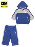 【KIDS】MAJESTIC INFANT FZ HOODIE PANT SET DODGERS