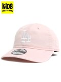 【KIDS】NEW ERA CHILD 9TWENTY WASH DODGERS PINK/WHITE 