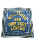 RED LETTERS NEW YORK LOVERS BANDANA