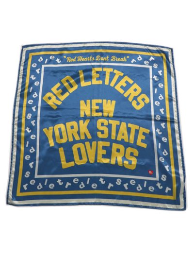 画像1: RED LETTERS NEW YORK LOVERS BANDANA