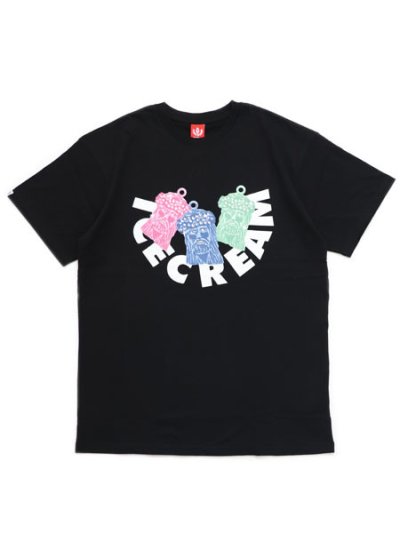 画像1: ICECREAM PIECES TEE BLACK