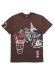 画像1: 【送料無料】ICECREAM THE GANG OVERSIZED TEE BROWN STONE (1)