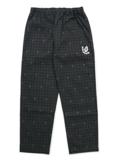 画像1: 【送料無料】ICECREAM WAFFLE EASY PANTS BLACK