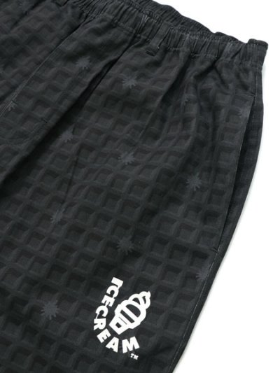 画像3: 【SALE】【送料無料】ICECREAM WAFFLE EASY PANTS BLACK