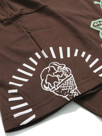 画像5: 【送料無料】ICECREAM THE GANG OVERSIZED TEE BROWN STONE