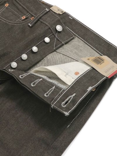 画像4: 【送料無料】LEVI'S 501 ORIGINAL SHRINK TO FIT-DK BRN RIGID