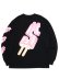 画像1: 【送料無料】ICECREAM DOLLAR POP LS TEE BLACK (1)