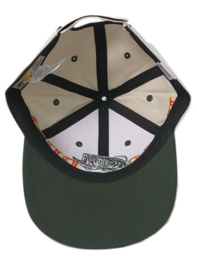 画像6: BASS PRO SHOPS THROWBACK LOGO TWILL CAP BONE/DARK GREEN