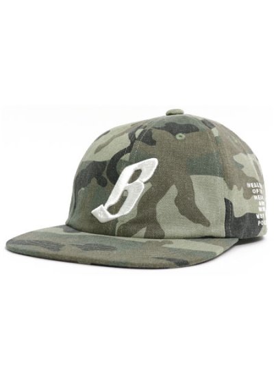画像1: BILLIONAIRE BOYS CLUB COTTON CAP B CAMO