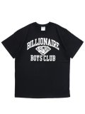 BILLIONAIRE BOYS CLUB BB COLLEGE TEE BLACK