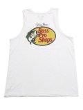BASS PRO SHOPS LOGO TANK TOP WHITE