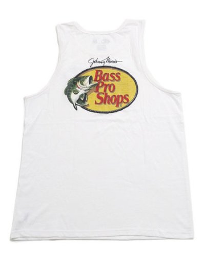 画像1: BASS PRO SHOPS LOGO TANK TOP WHITE