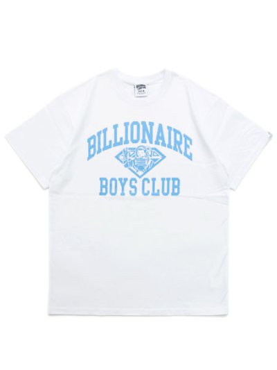 画像1: BILLIONAIRE BOYS CLUB BB COLLEGE TEE WHITE