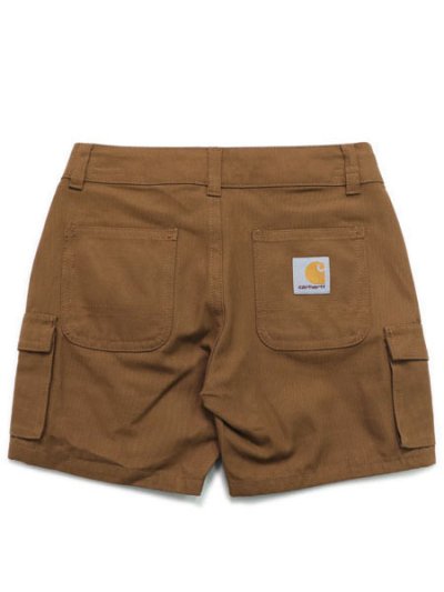 画像2: 【KIDS】CARHARTT KIDS CHILD CANVAS CARGO WORK SHORT-C.BRN