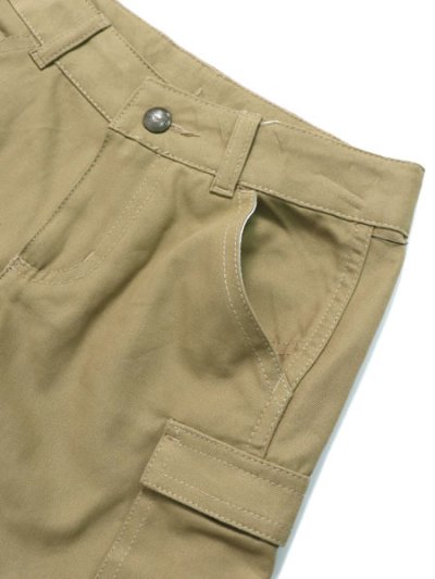 画像3: 【KIDS】CARHARTT KIDS CHILD CANVAS CARGO WORK SHORT-DK KH
