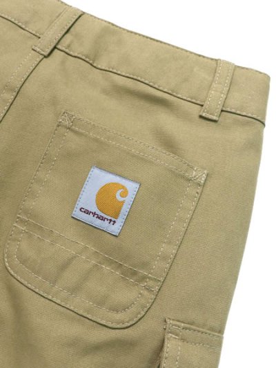 画像5: 【KIDS】CARHARTT KIDS CHILD CANVAS CARGO WORK SHORT-DK KH
