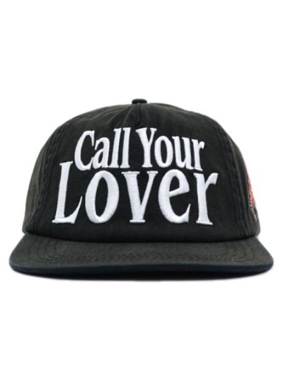 画像2: MARKET CALL YOUR LOVER 5 PANEL CAP WASHED BLACK